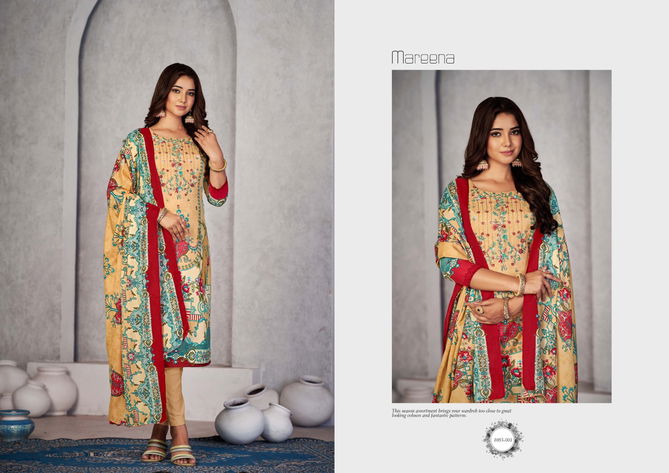 Mareena Vol 17 By Romani 1083 Series Ladies Dress Material wholesale market in Surat
